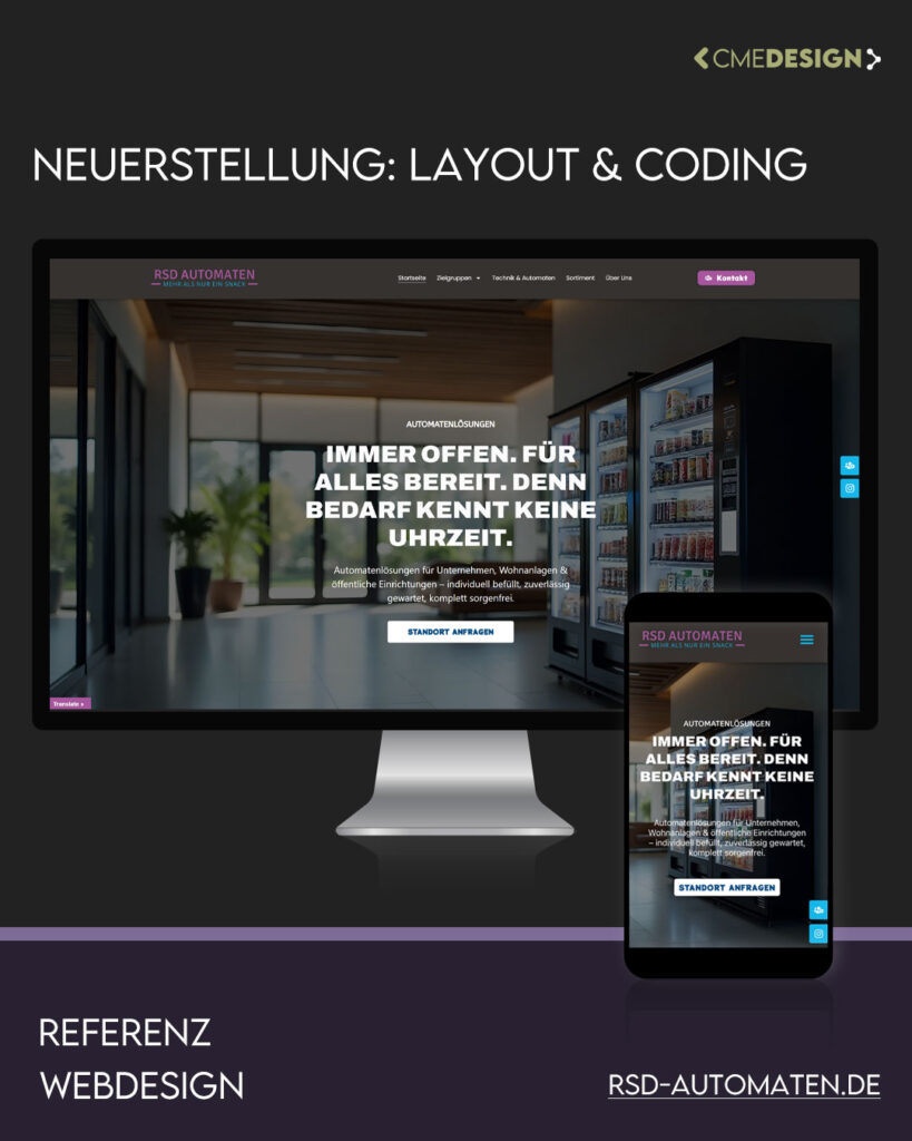 Webdesign Referenz aus Köln