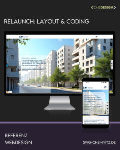 Webdesign Chemnitz von CMEDESIGN – Relaunch der Website der SIM Hausverwaltung mit neuem Layout, modernem WordPress-Design und responsive Umsetzung.